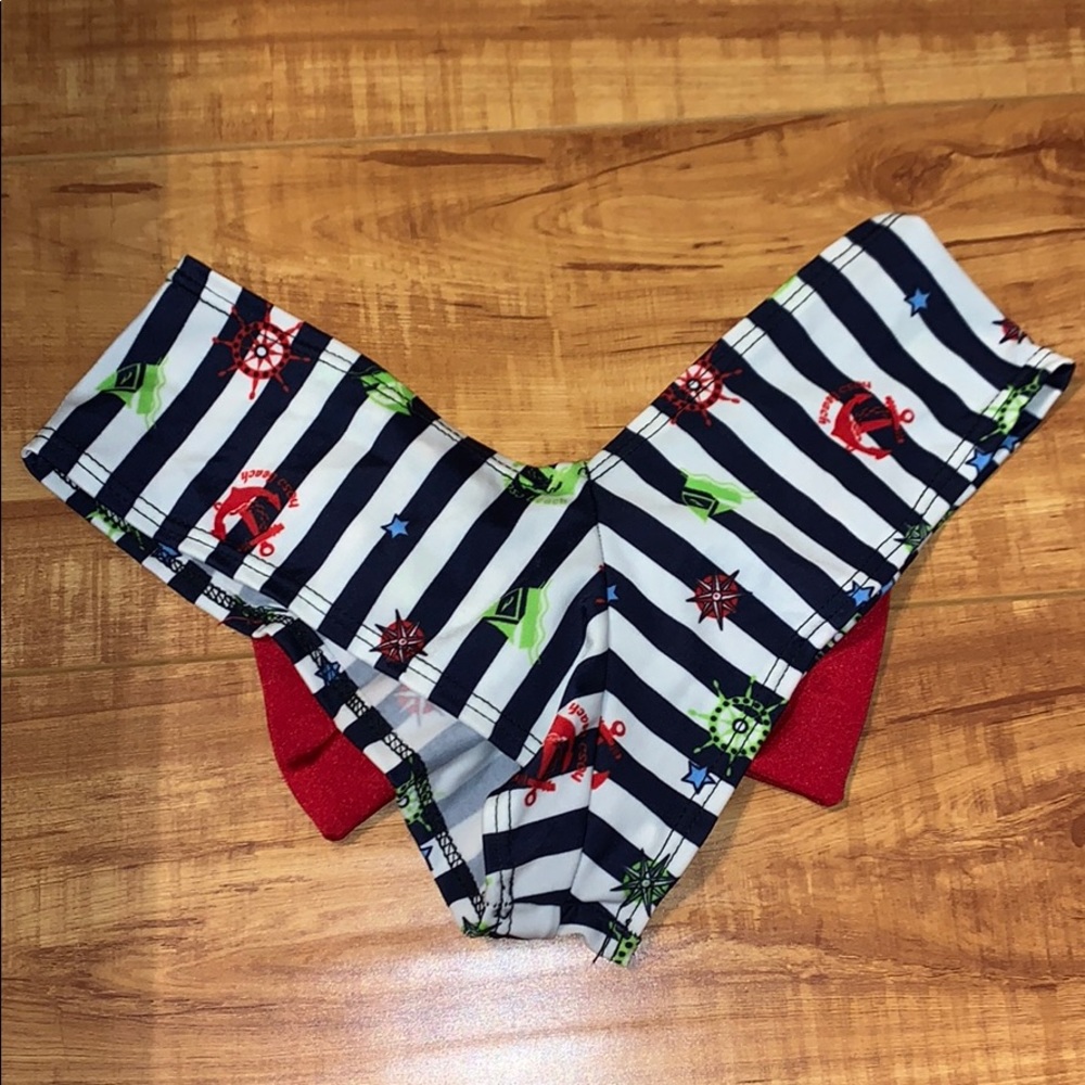 Nautical bikini bottoms